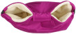 Merino rukávník na kočárek z ovčí/velbloudí vlny na zip 30 x 50 cm - Ovčí vlna fialový