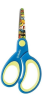 Dětské nůžky pro leváky s kulatou špičkou Herlitz - Modré