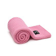 Dětská pletená deka Autumn T-Tomi Waves - Pink