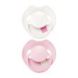 Dudlík silikonový dynamický Prime Tutti Frutti 0 - 6 m 2 ks Lovi  - Rose/Rose Cream