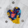 Palcové rukavice Bubulíni softshell Esito - Vel. 1 - 3 roky