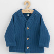 Kojenecký kabátek na knoflíky New Baby Luxury clothing Oliver modrý  - Vel. 68
