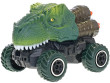 Dinoworld auto/dinosaurus 12,5 cm na zpětný chod - Zelené