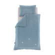 Povlečení Musselin 100/135 + 40/60 cm Träumeland - Jeansblau