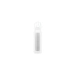 Kojenecká láhev skleněná 240 ml úzká silikonový obal - Bílá