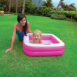 Bazén čtverec 85x85x23cm INTEX 57100 - Růžový