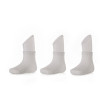 Bambusové ponožky KIKKO Pastels White - vel. 0-6 měsíců