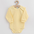 Kojenecké bavlněné body New Baby Casually dressed žlutá  - Vel. 68