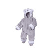 Zimní kojenecký overal Minky Teddy Esito Bílá - Vel. 56/62