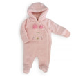 Zimní dívčí kojenecká kombinéza Pidilidi Pink - Vel. 74/80