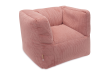 Křeslo dětské Beanbag Corduroy Jollein - Wild Rose