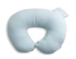 Mušelínový polohovací polštář MiniRelax 140 cm Babymatex - Světle modrý