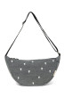 Denim Adult Fanny kabelka Studio Noos - Grey Hearts