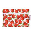 Nepromokavý pytlík 21x15 cm - Strawberries