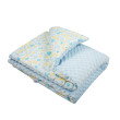 Dětská deka z Minky s výplní New Baby 80x102 cm - Modrá
