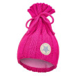Čepice pletená Outlast ® - růžová - Vel.2 (39-41cm)