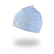 Čepice podšitá BIO Outlast® - sv.modrá hvězdičky/sv.modrá - Vel. 2 (39-41 cm)