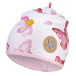 Čepice podšitá Outlast® Růžový motýl/růžová baby - Vel. 1 (36 - 38 cm)