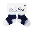 Sock ons - držák ponožek - Navy 6-12m