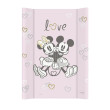 Podložka přebalovací s pevnou deskou Comfort 50 x 70 cm Disney Ceba - Minnie & Mickey Pink