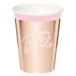 Kelímky papírové EKO - Team Bride 250 ml, 8 ks