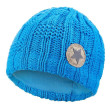 Čepice pletená mřížka Outlast ® - modrá - Vel.4 (45-48cm)