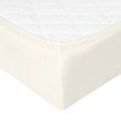Ochranné prostěradlo s gumičkou Bamboo 70 x 140 x 10 cm Babymatex - Smetanové