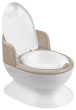 Nočník přenosná toaleta Maltex  - White/Beige