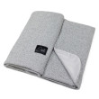Mikroplyšová deka dvojitá Velvet Esito 75 x 100 cm - Cool grey - šedá