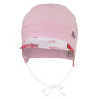 Kšiltovka tenká zavazovací Outlast® Růžová baby/růžový motýl - Vel. 2 (39 - 41 cm)