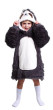 Hřejivá televizní mikinová deka s kapucí pro děti 3 - 6 let Cozy Noxxiez - Lenochod