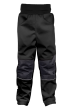 Softshellové kalhoty dětské Černé Wamu - Vel. 104-110