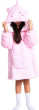 Hřejivá televizní mikinová deka s kapucí pro děti 7 - 12 let Cozy Noxxiez - Jednorožec