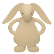 Kousátko přírodní kaučuk zajíček Moonie - Sand