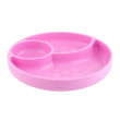 Silikonový talíř 12 m+ CHICCO - Růžový