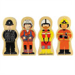 Dřevěné puzzle profese Bigjigs Toys