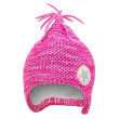 Čepice pletená na uši Outlast ® - růžová - Vel. 2 (38-41 cm)
