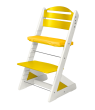 Dětská rostoucí židle Jitro Plus DVOUBAREVNÁ - Žlutá + žlutý podsedák