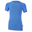 Tričko tenké KR Outlast® UV 50+ Modrý melír - Vel. 98