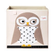 Úložný box 3 Sprouts - Owl White