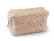 Pouzdro kožešinové 19x11 cm - Krémová