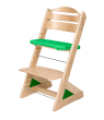 Dětská rostoucí židle Jitro Plus Buk - Zelený klín + zelený