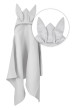 Vaflový župan Prestige Bunny Vel. 7 Babymatex - Šedý