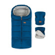 Zimní set fusak Jibot 3v1 + rukavice na kočárek Jasie Petite & Mars - Ocean Blue