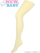 Bavlněné punčocháče 3D New Baby Béžové s puntíky - Vel. 128 (7-8 let)