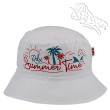 Dívčí letní klobouk Summer Time RDX - Bílý Vel. 50