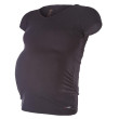 Tričko těhotenské KR tenké Outlast® Černá - Vel. XL