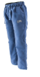 Outdoorové kalhoty podšité fleezem modrá - Vel. 116