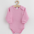 Kojenecké bavlněné body New Baby Casually dressed růžová  - Vel. 74