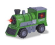 Lokomotiva 22,5 cm 1:16 na setrvačník na baterie se světlem a zvukem - Zelená
